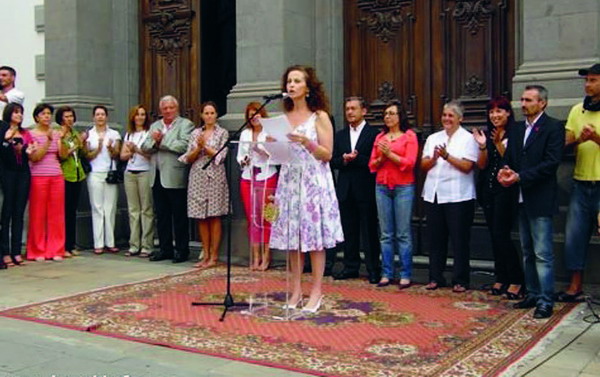 Carla Antonelli trat als prominente Schirmherrin auf als sich die Stadt 